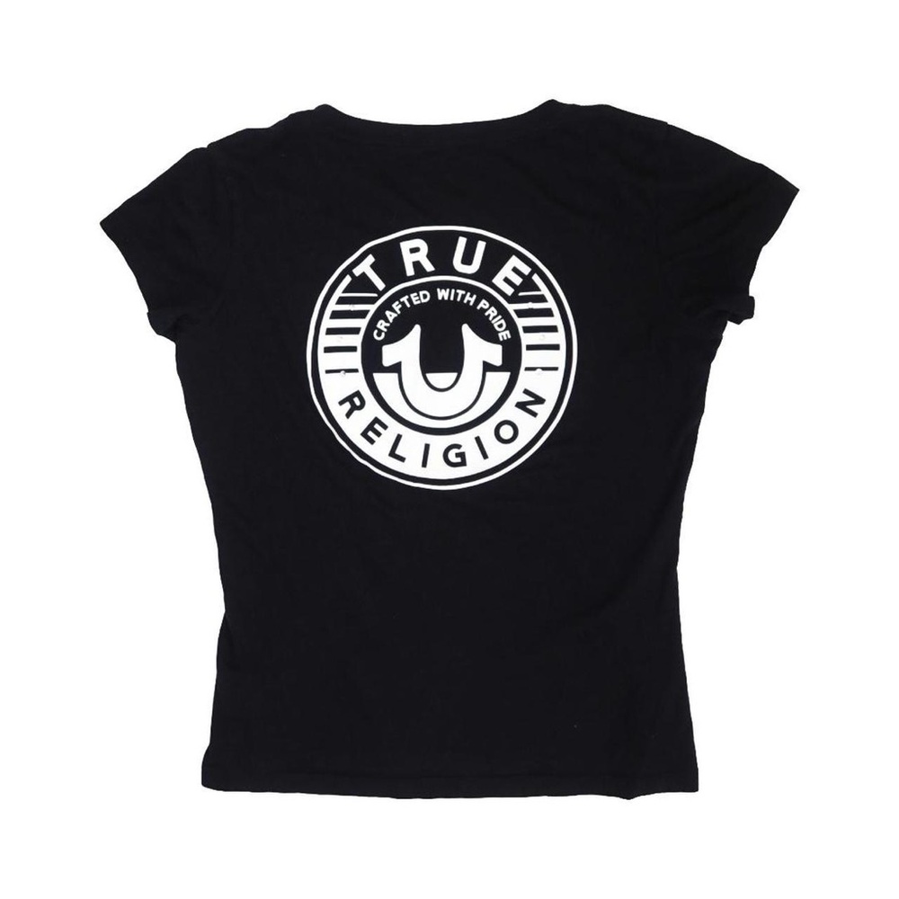True Religion Black Graphic Tee